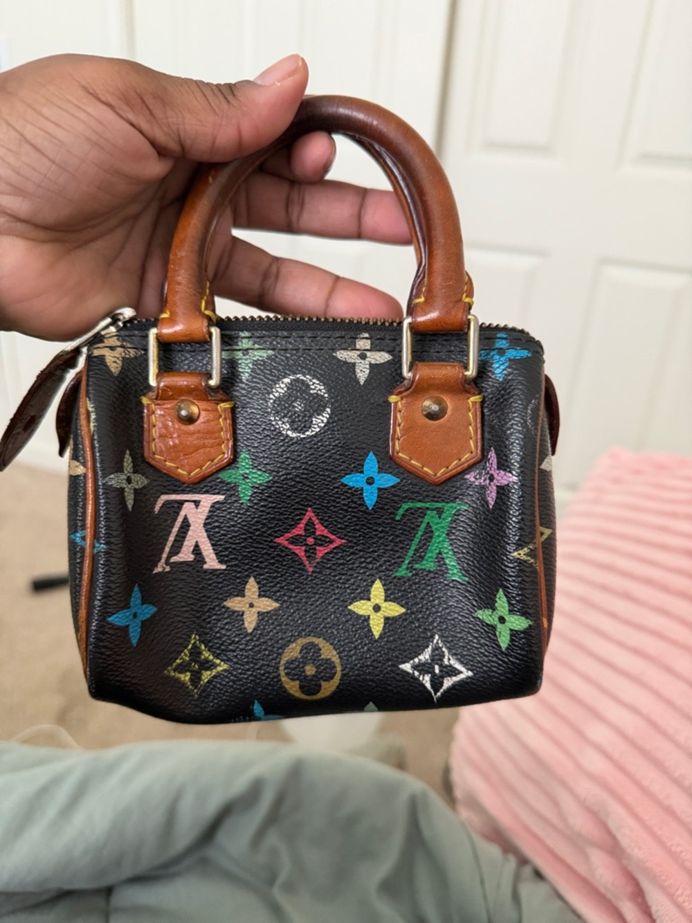 Louis Vuitton, HL Multicolor Mini Satchel Bag - Picture 2 of 10